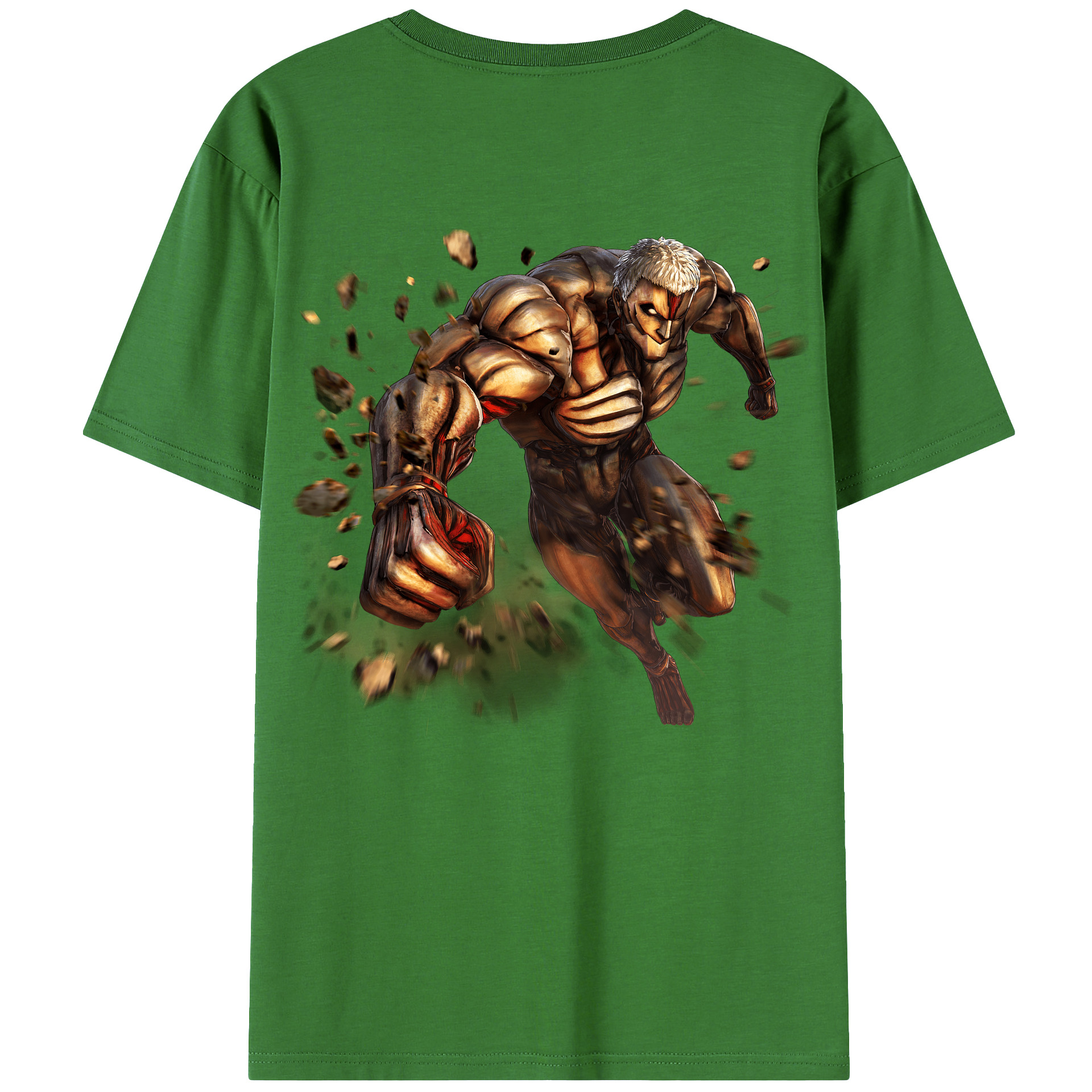（画像用） 進撃の巨人 Attack on Titan レディース半袖Tシャツ(バックプリント)